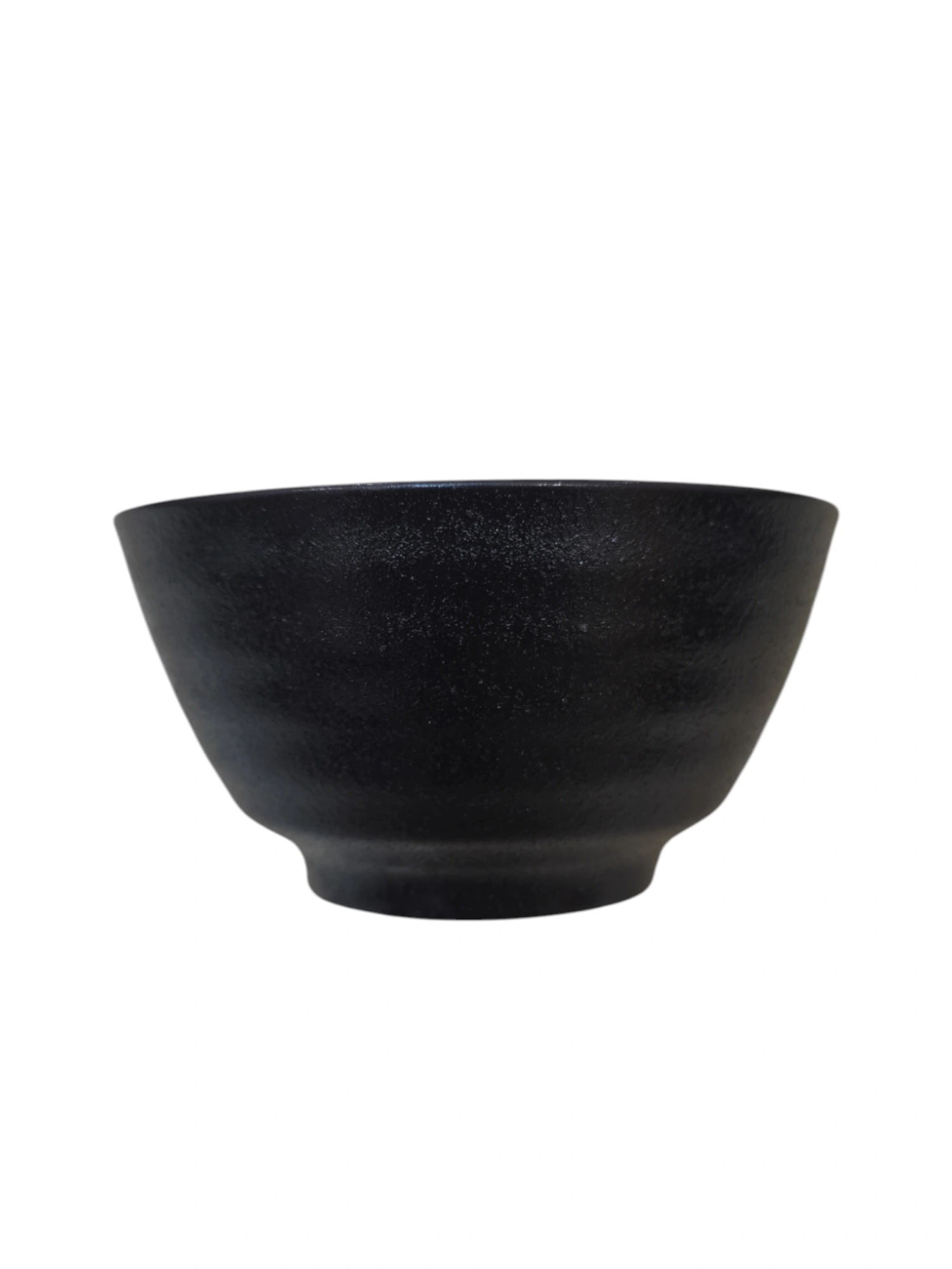 Bol à soupe en céramique noire · 12,8 × 12,8 × 6,3 cm