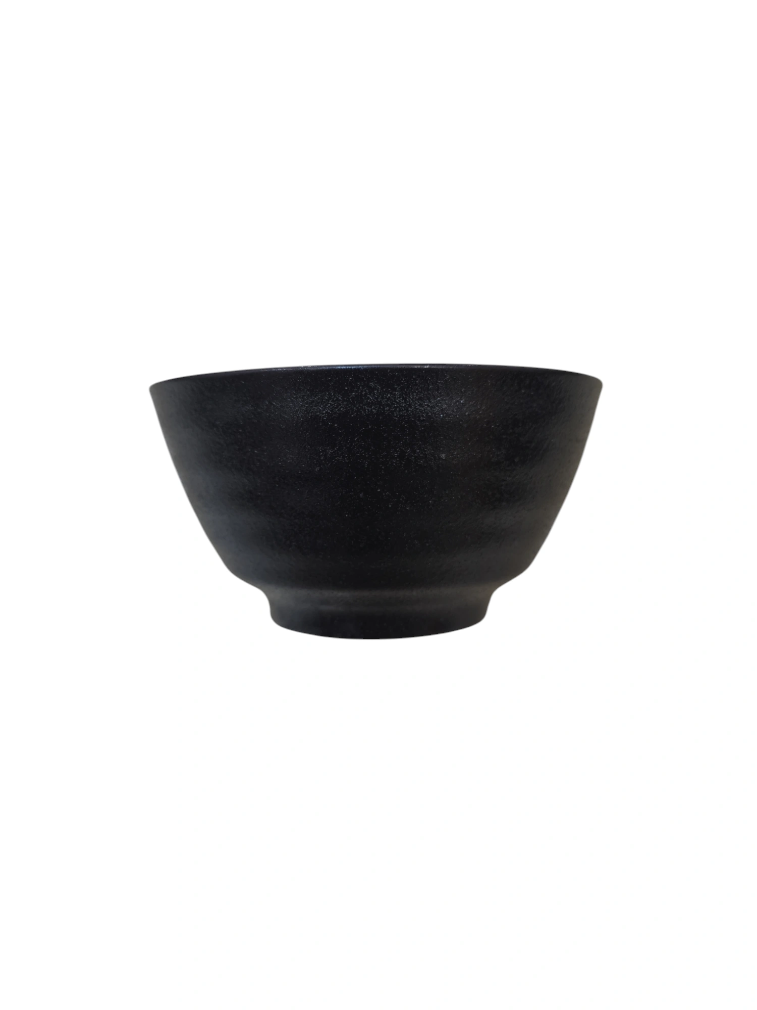 Bol en céramique noire · 11,5 × 11,5 × 5,8 cm